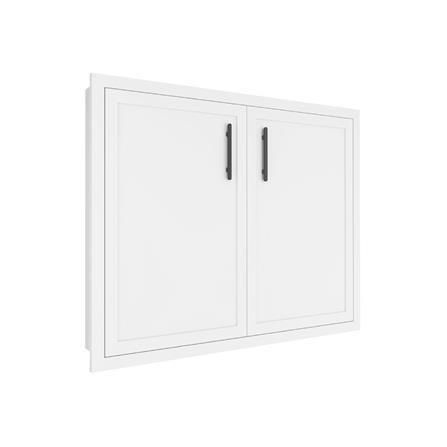 บานซิงค์คู่ MJ SLIM SHAKER 86x66 ซม. สี WHITE PEARL_1