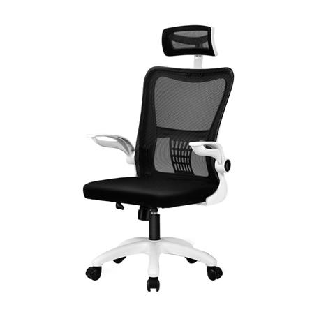 เก้าอี้สำนักงาน DELI E4926-WH-01 สีดำ/ขาว_0