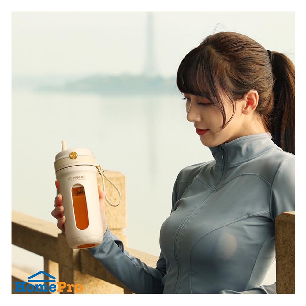 เครื่องปั่นน้ำผลไม้ AT HOME 10HO00066 สีขาว 350 มล.