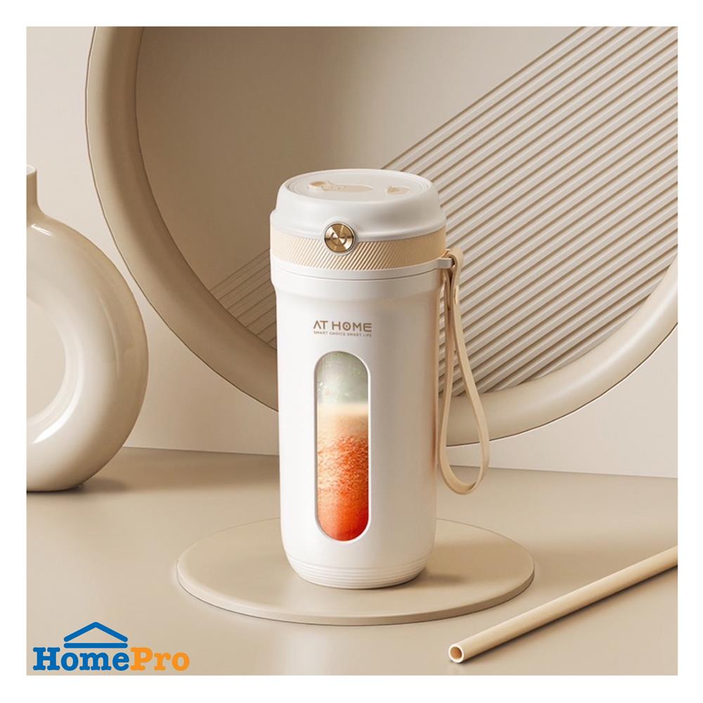 เครื่องปั่นน้ำผลไม้ AT HOME 10HO00066 สีขาว 350 มล.