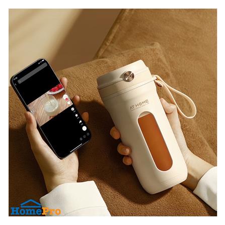 เครื่องปั่นน้ำผลไม้ AT HOME 10HO00066 สีขาว 350 มล._6