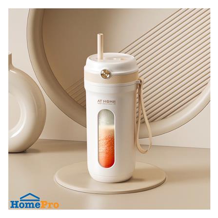 เครื่องปั่นน้ำผลไม้ AT HOME 10HO00066 สีขาว 350 มล._9