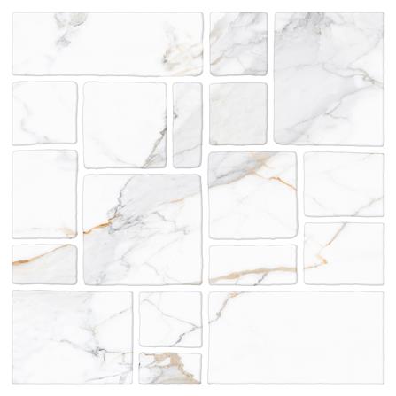 กระเบื้องพื้น 16x16 นิ้ว DURAGRES เบรนตั้น ขาว A 0.96 ตร.ม._0