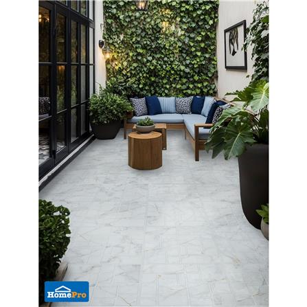 กระเบื้องพื้น 16x16 นิ้ว DURAGRES เบรนตั้น ขาว A 0.96 ตร.ม._4