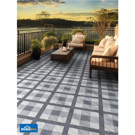 กระเบื้องพื้น 16x16 นิ้ว DURAGRES บีเดล เทา A 0.96 ตร.ม._3