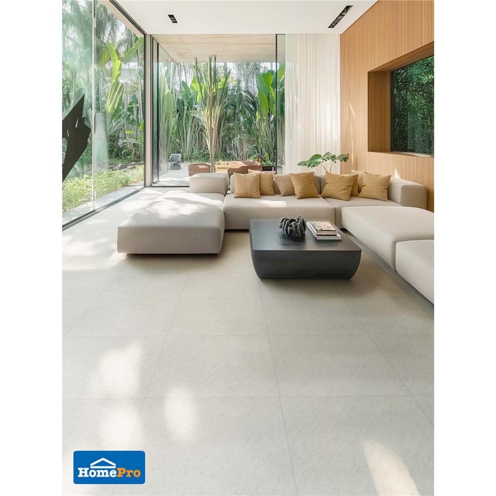 กระเบื้องพื้นพอร์ซเลน 60x60 ซม. TARA โรยัล ขาว A 1.44 ตร.ม.