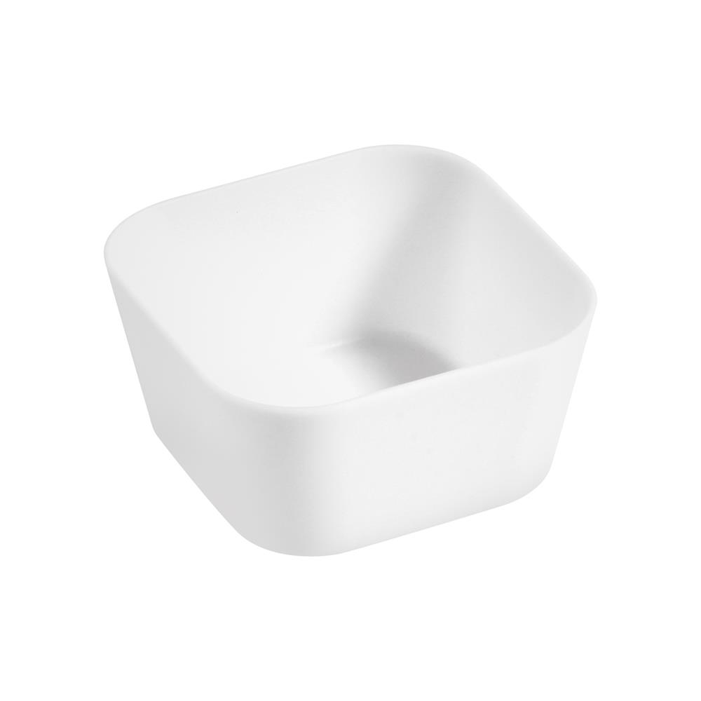 ถาดจัดเก็บ STACKO MINI 8.8X8.8X4.5 ซม. สีขาว (แพ็ก 4 ชิ้น)