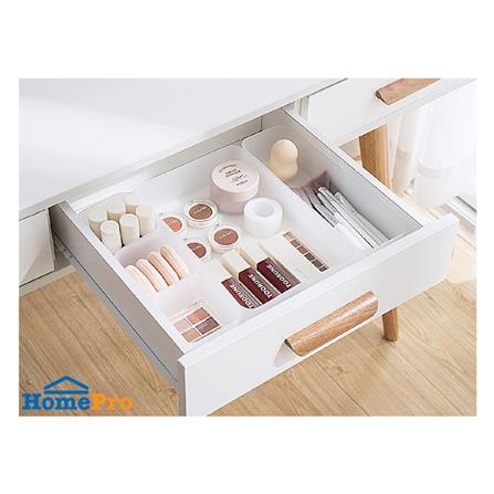 ถาดจัดเก็บ STACKO MINI 8.8X8.8X4.5 ซม. สีขาว (แพ็ก 4 ชิ้น)_5