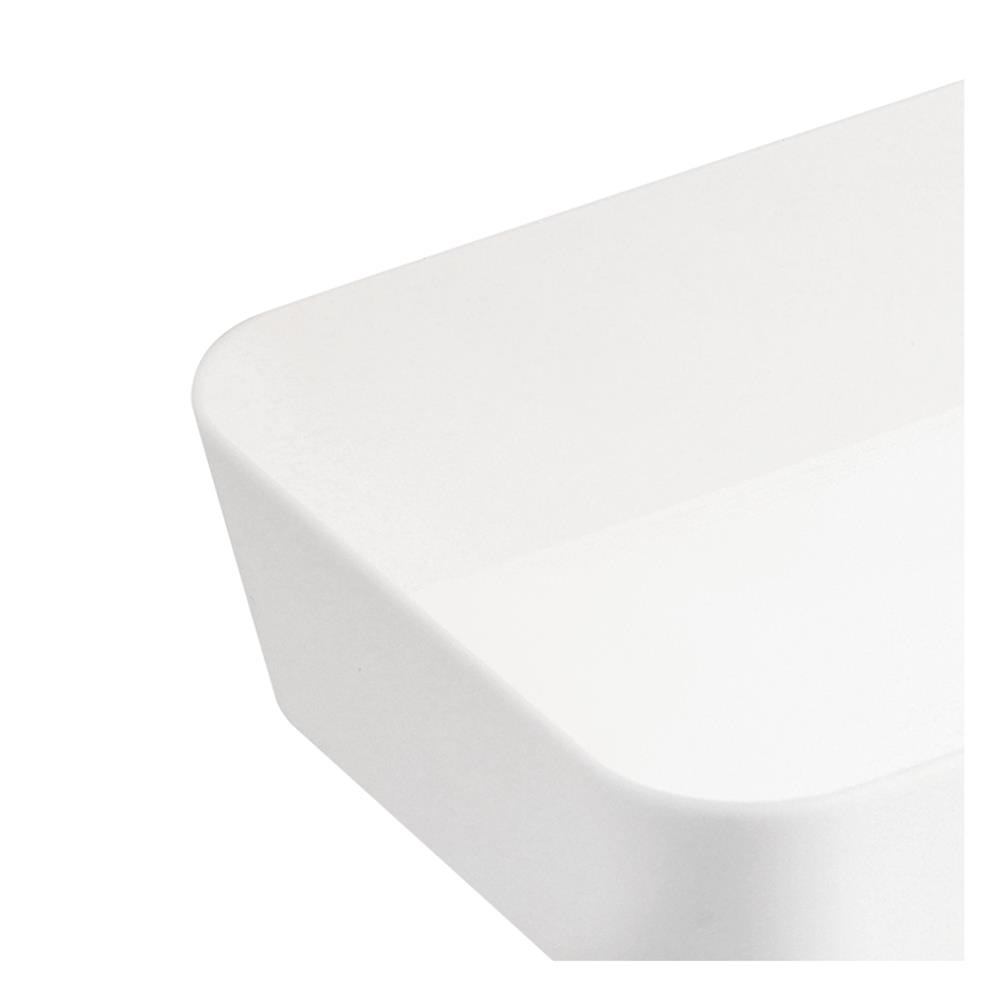 ถาดจัดเก็บ STACKO MINI 17.8X13X 4.5 ซม. สีขาว (แพ็ก 3 ชิ้น)