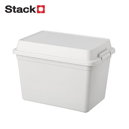 กล่องฝาหูล็อก STACKO CICL 14 ลิตร 36X24.5X25.4 ซม. สีขาว_0
