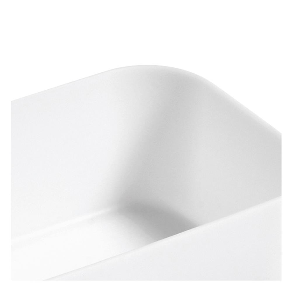 ถาดจัดเก็บ STACKO MINI 17.6X8.8X4.5 ซม. สีขาว (แพ็ก 4 ชิ้น)