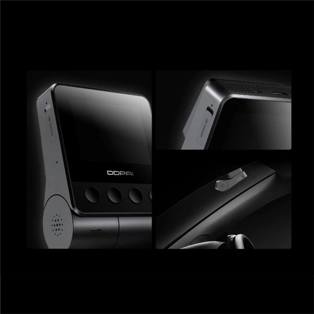 กล้องติดรถยนต์หน้าหลัง DDPAI Z40 GPS DUAL 1944P สีดำ