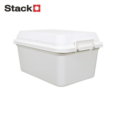 กล่องฝาหูล็อก STACKO CICL 3 ลิตร 24.4X17.4X13 ซม. สีขาว_0