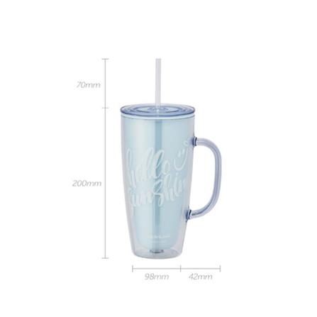 แก้วน้ำ LOCKNLOCK DOUBLEWALL 720 มล. สีฟ้า_7