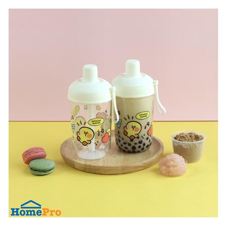 แก้วชานมไข่มุก LOCKNLOCK MILK TEA LINE FRIEND 520 มล. สีขาว_3