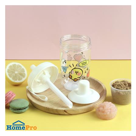 แก้วชานมไข่มุก LOCKNLOCK MILK TEA LINE FRIEND 520 มล. สีขาว_5