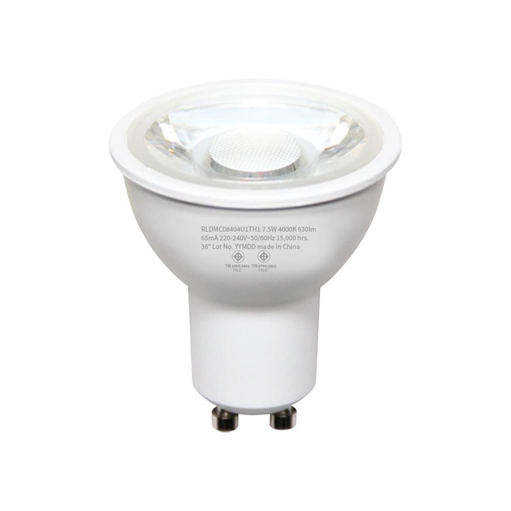 หลอด LED TOSHIBA MR16/PAR 7.5 วัตต์ COOL WHITE GU10