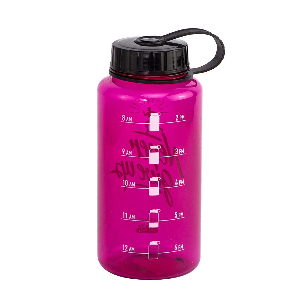 ขวดน้ำพลาสติก LOCKNLOCK HELPER 1 ลิตร สีชมพู