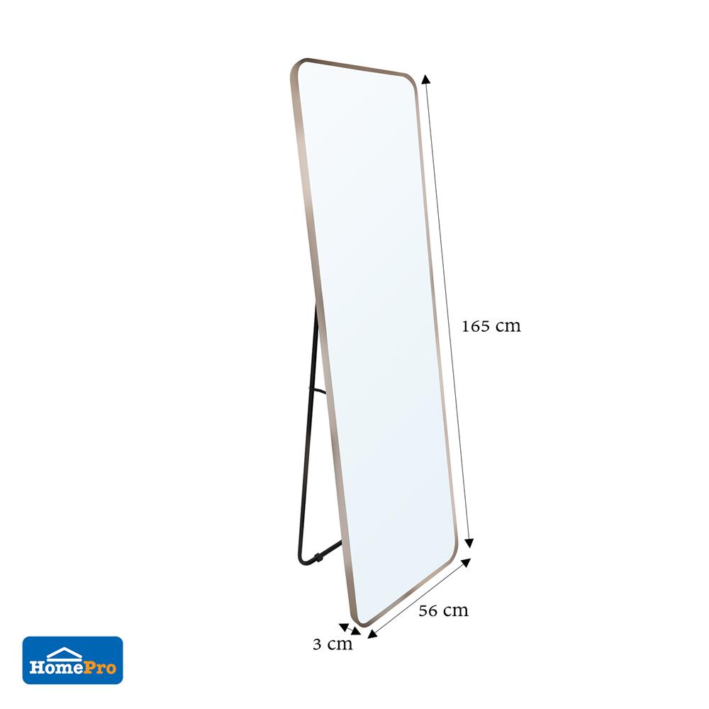 กระจกยาวตั้งพื้น-ติดผนัง MOYA HP-2025-PG 56X165 ซม.