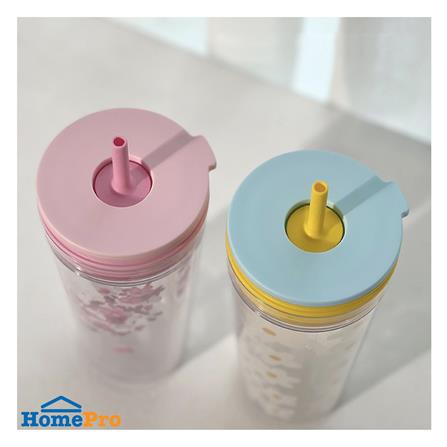แก้วน้ำ LOCKNLOCK DOUBLE WALL BUCKET COLD 580 มล. สีชมพู_5