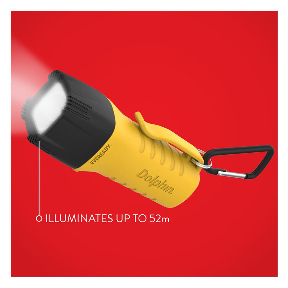 ไฟฉาย LED 45 ลูเมน 0.5 วัตต์ DAYLIGHT EVEREADY DOLPHIN PICO LIGHT