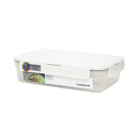 กล่องอาหาร LOCKNLOCK WAVE CONTAINER 0.67 ลิตร สีขาว_0