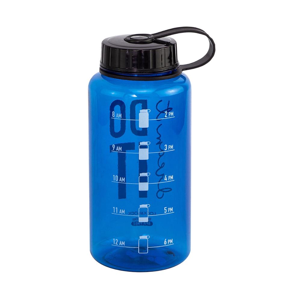 ขวดน้ำพลาสติก LOCKNLOCK HELPER 1 ลิตร สีฟ้า