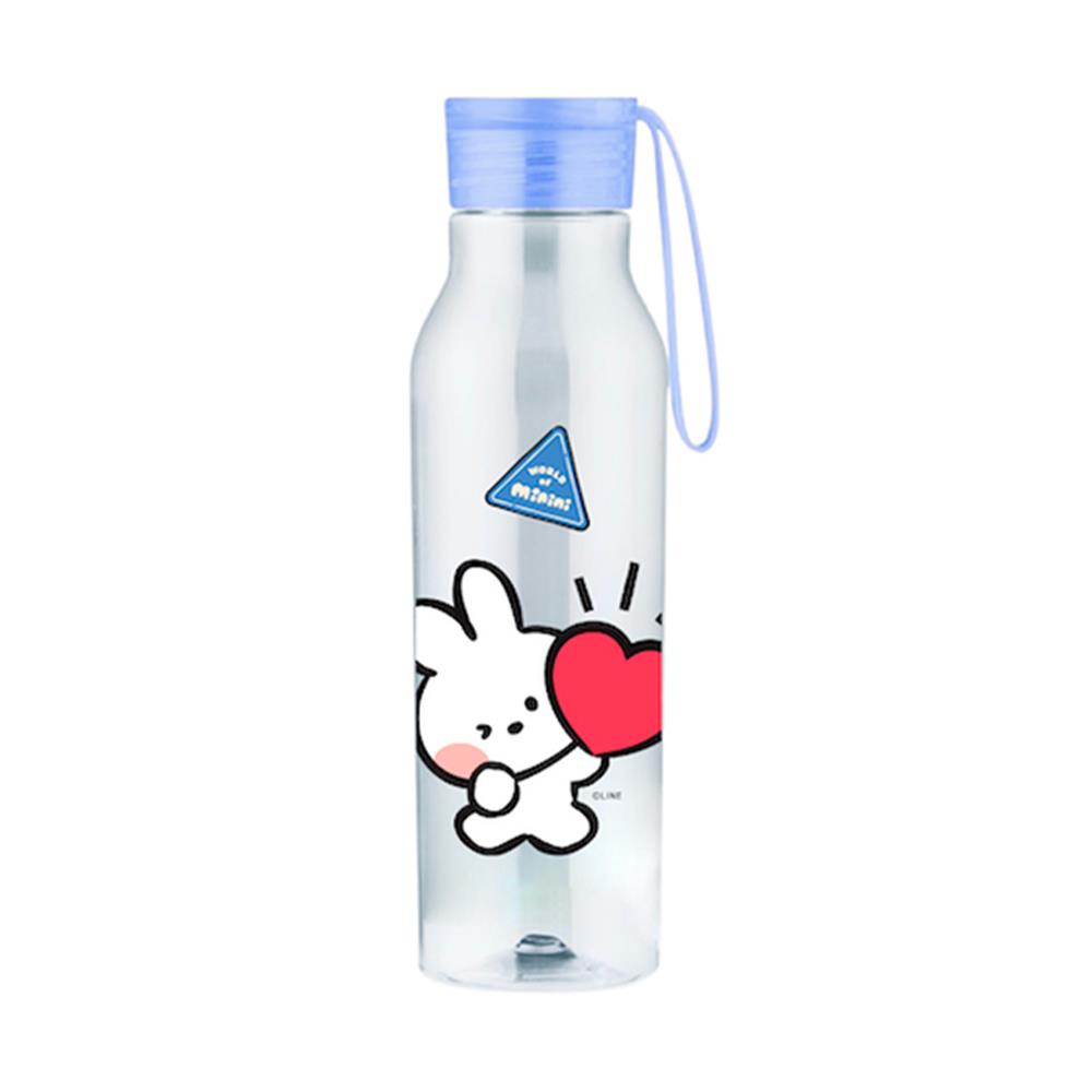 ขวดน้ำพลาสติก TRITAN LOCKNLOCK LINE FRIEND 550 มล. สีฟ้า