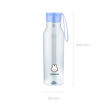 ขวดน้ำพลาสติก TRITAN LOCKNLOCK LINE FRIEND 550 มล. สีฟ้า_5