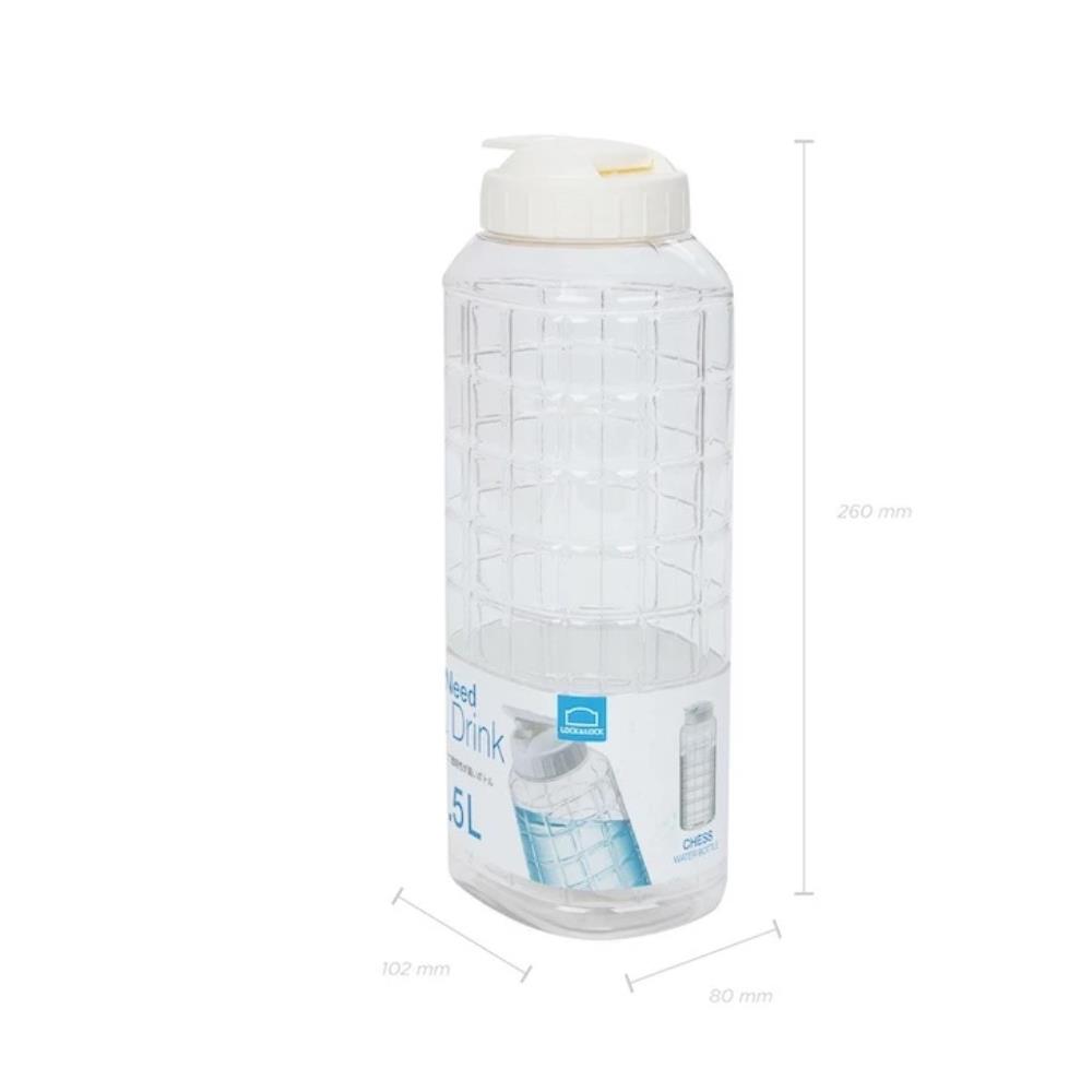 ขวดน้ำพลาสติก PET LOCKNLOCK HAP812 1.5 ลิตร