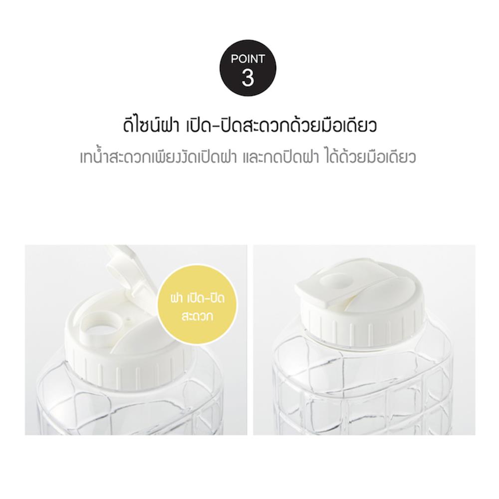 ขวดน้ำพลาสติก PET LOCKNLOCK HAP812 1.5 ลิตร