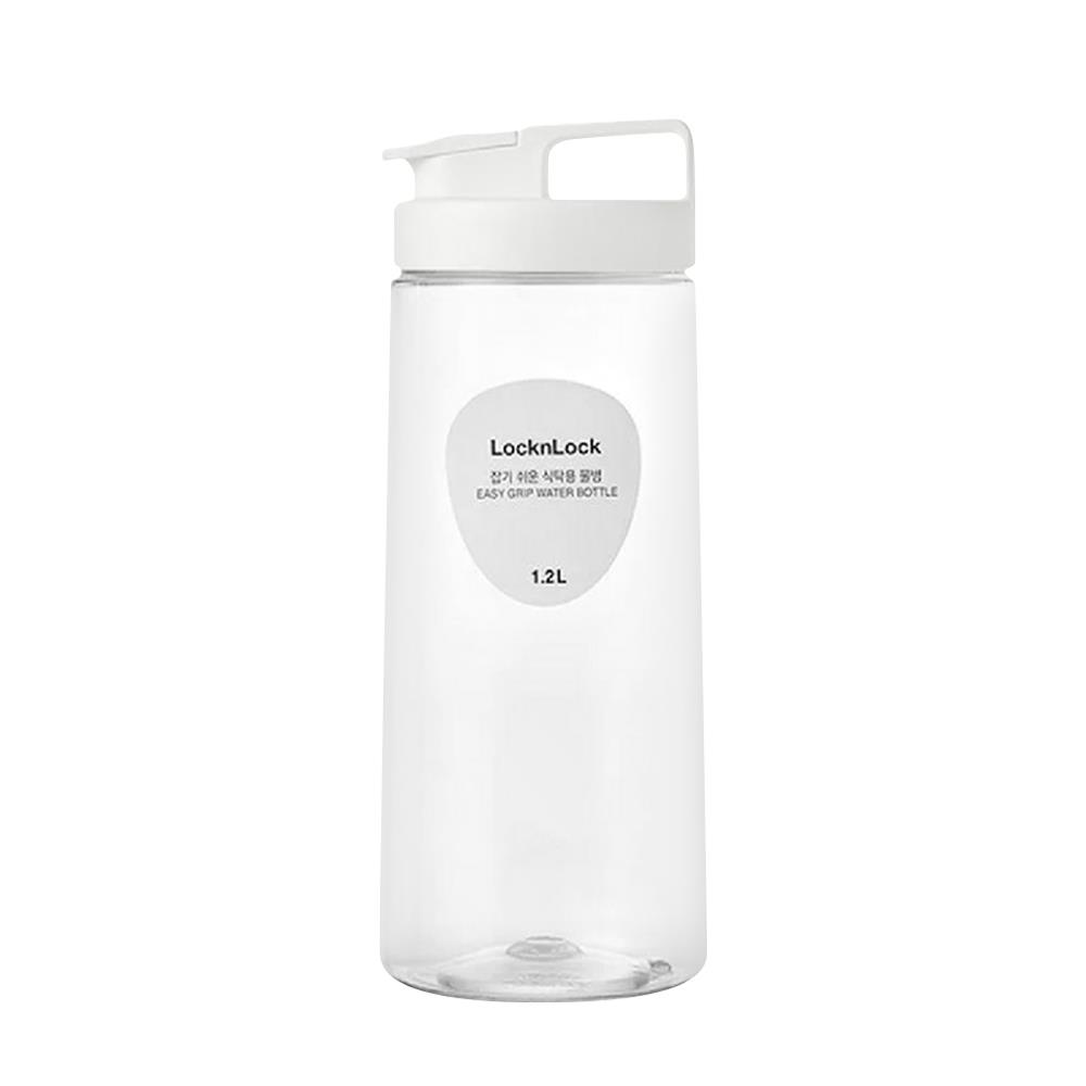 ขวดน้ำ PET LOCKNLOCK EASY GRIP 1.2 ลิตร สีขาว