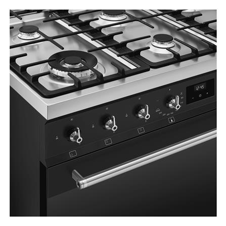 เตาปรุงอาหารแก๊ส SMEG C9GMMB2 สีดำ_3