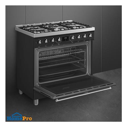 เตาปรุงอาหารแก๊ส SMEG C9GMMB2 สีดำ_8