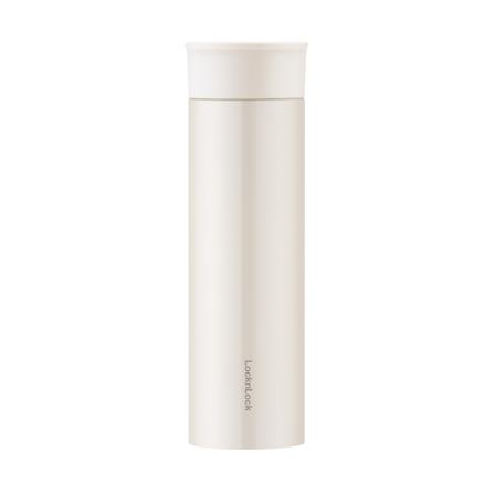 กระบอกน้ำสุญญากาศ LOCKNLOCK MOUSSE TUMBLER LHC4261IVY 400 มล. สีครีมงาช้าง_0