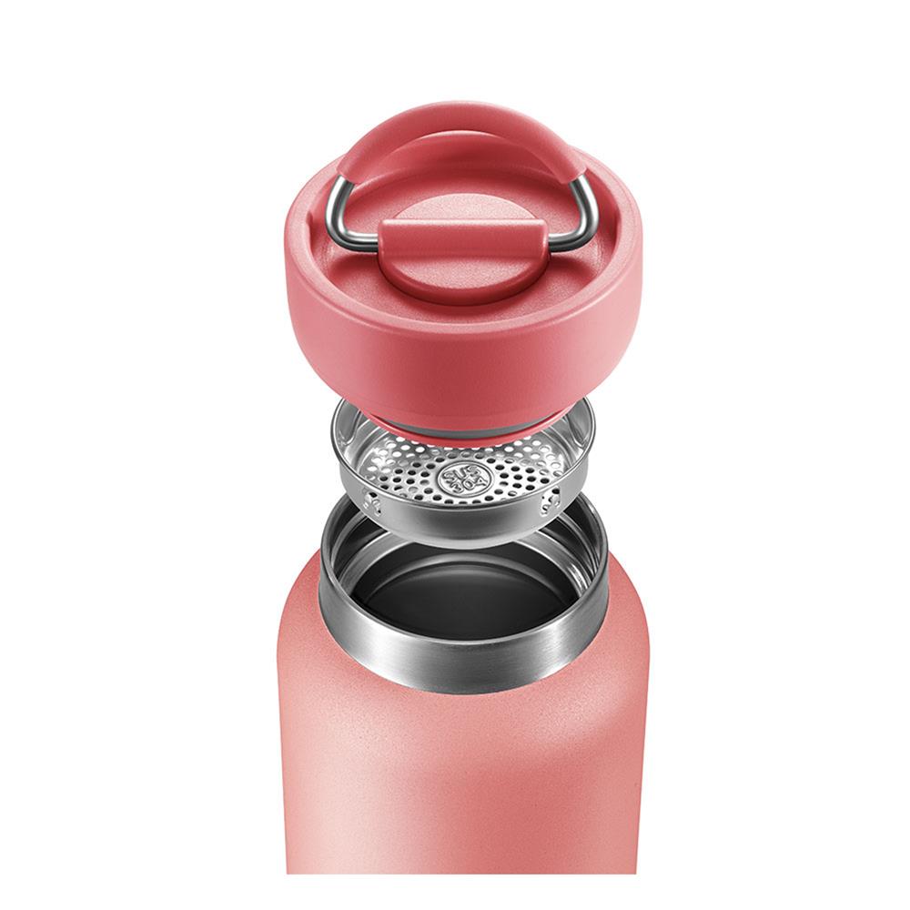 กระติกสุญญากาศ LOCKNLOCK JUMBO TUMBLER LHC4300 0.9 ลิตร สีแดง