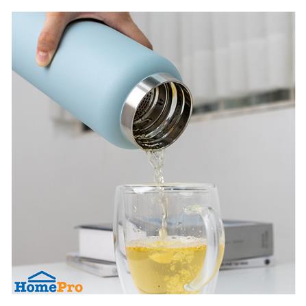 กระติกสุญญากาศ LOCKNLOCK JUMBO TUMBLER LHC4300 0.9 ลิตร สีฟ้า_5