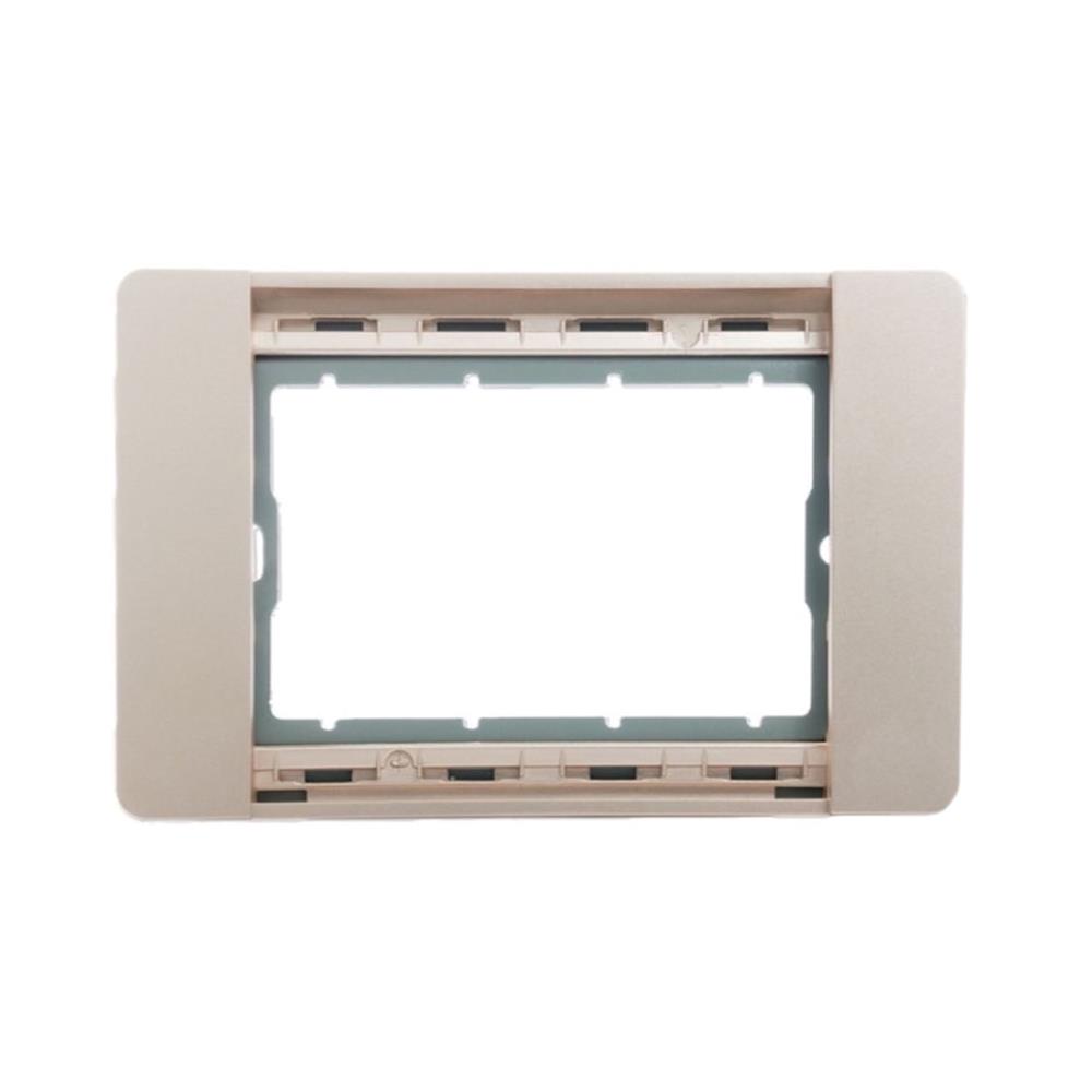 หน้ากาก 2 ช่อง SIMON 52S-F2-G7 สีทอง