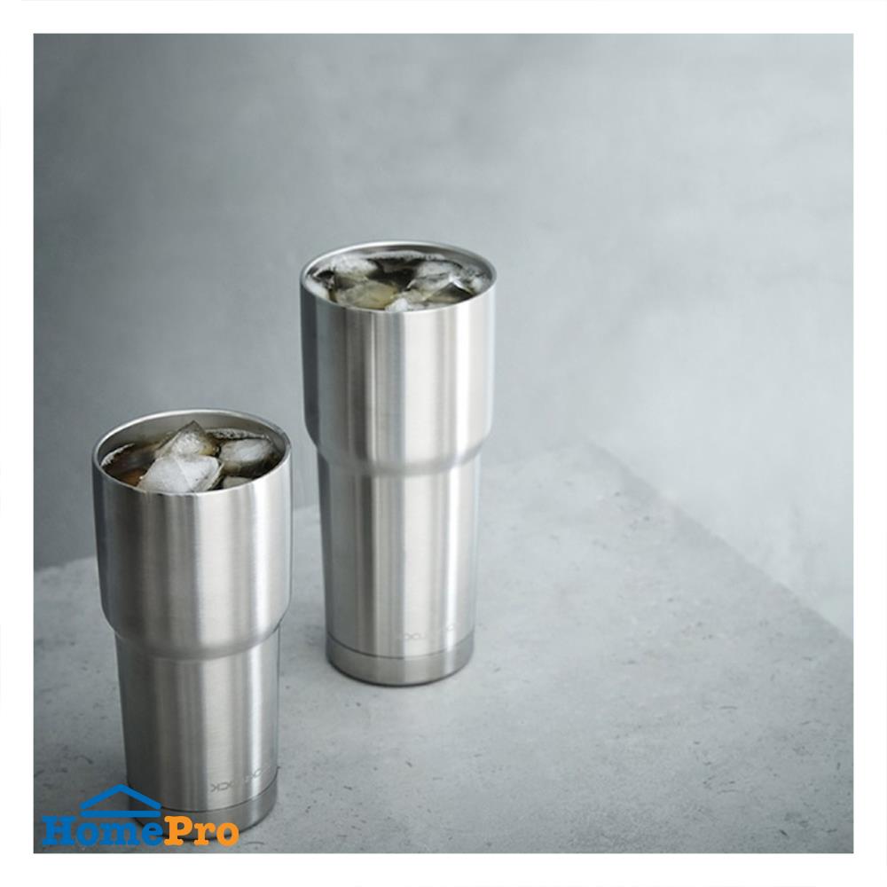 แก้วน้ำสุญญากาศ LOCKNLOCK 700 มล. สีเงิน