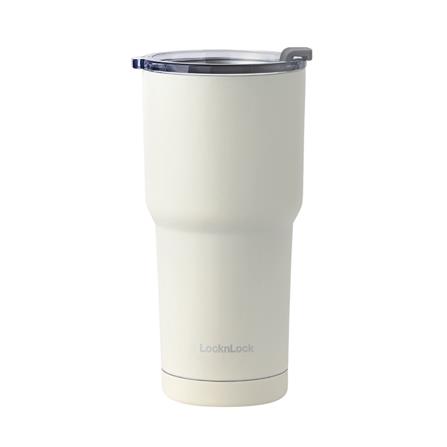 แก้วน้ำสุญญากาศ LOCKNLOCK PURE TUMBLER 0.7 ลิตร สีครีม_0
