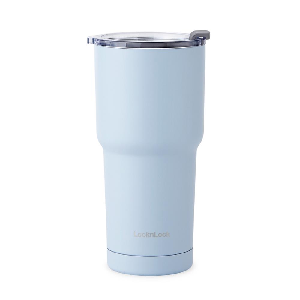 แก้วน้ำสุญญากาศ LOCKNLOCK PURE TUMBLER 0.7 ลิตร สีฟ้า