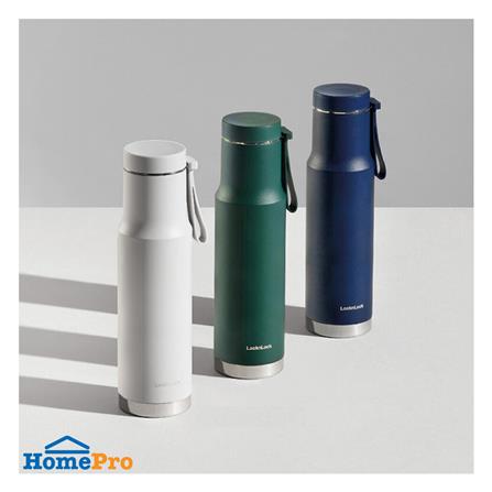 กระติกสุญญากาศ LOCKNLOCK METRO EDGE 620 มล. สีเขียว_2