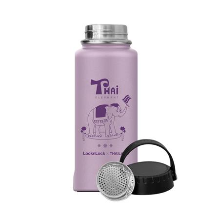 กระติกสุญญากาศ 0.89 ลิตร LOCKNLOCK RIGA HANDLE TUMBLER สีม่วง_1