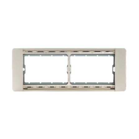 หน้ากาก 4 ช่อง SIMON 52S-F4-G7 สีทอง_0