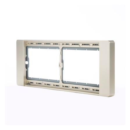 หน้ากาก 4 ช่อง SIMON 52S-F4-G7 สีทอง_1