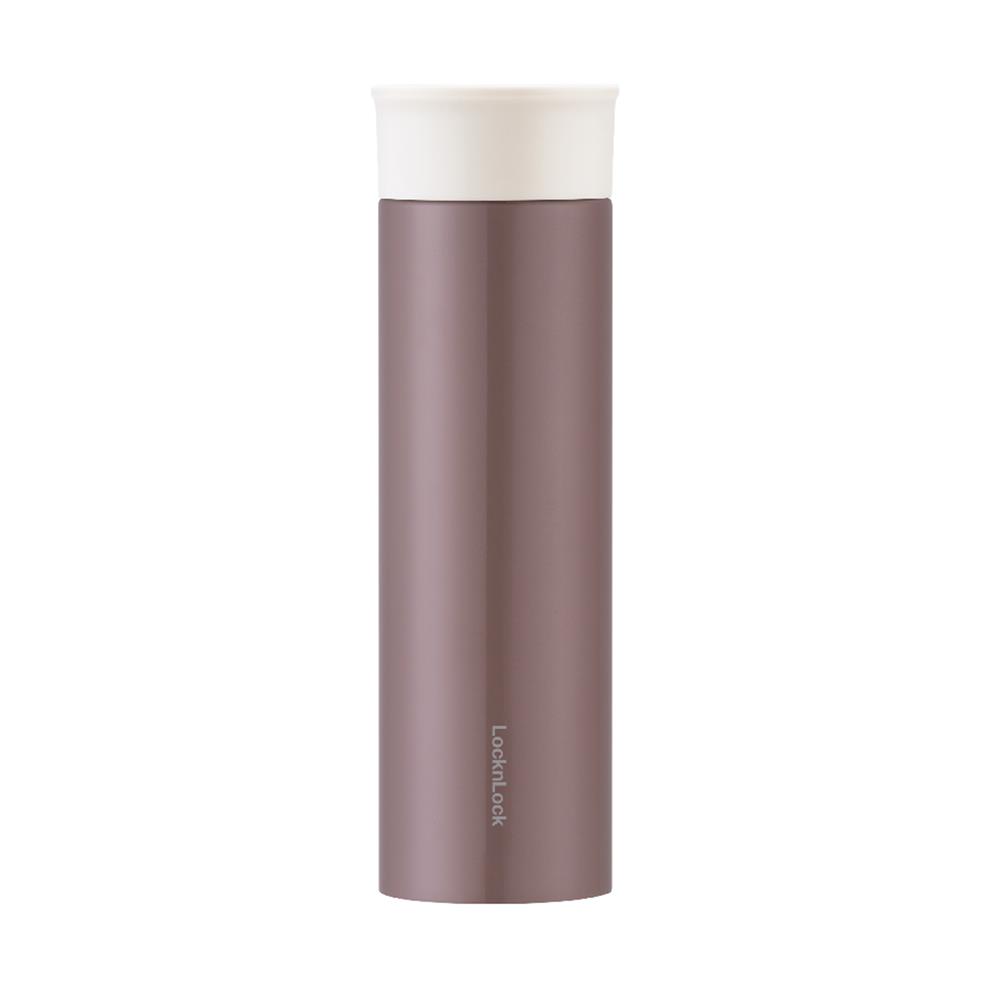 กระบอกน้ำสุญญากาศ LOCKNLOCK MOUSSE TUMBLER LHC4261BRW 400 มล. สีน้ำตาล