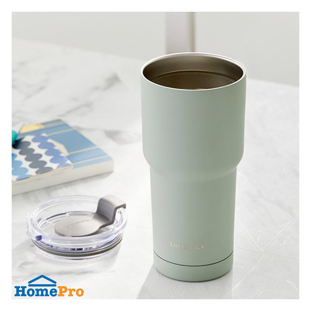 แก้วน้ำสุญญากาศ LOCKNLOCK PURE TUMBLER 0.7 ลิตร สีมิ้นต์