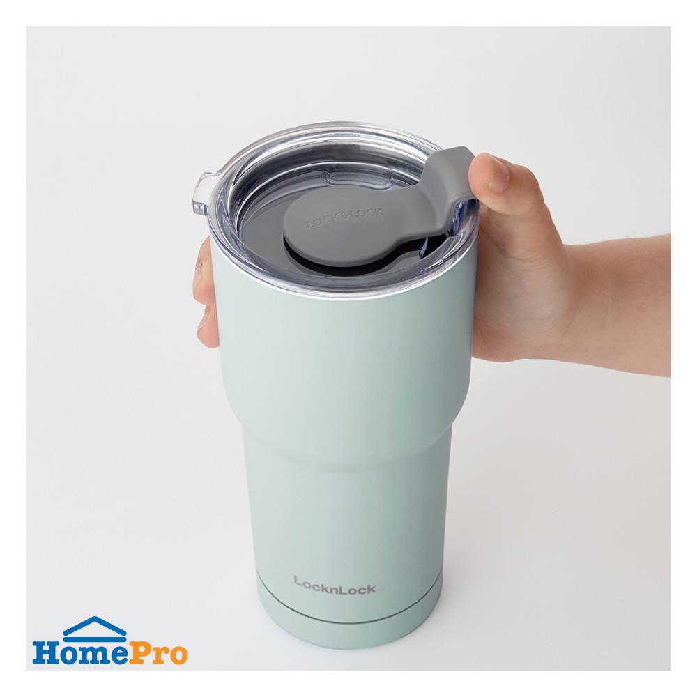 แก้วน้ำสุญญากาศ LOCKNLOCK PURE TUMBLER 0.7 ลิตร สีมิ้นต์