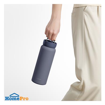 กระติกสุญญากาศ LOCKNLOCK JUMBO TUMBLER LHC4300 0.9 ลิตร สีน้ำเงิน_4