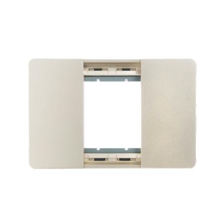 หน้ากาก 1 ช่อง SIMON 52S-F1-G7 สีทอง_0